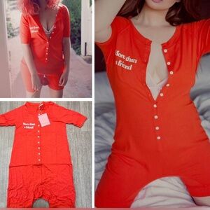 Daydream Nation More Than a Friend Union Suit Romper